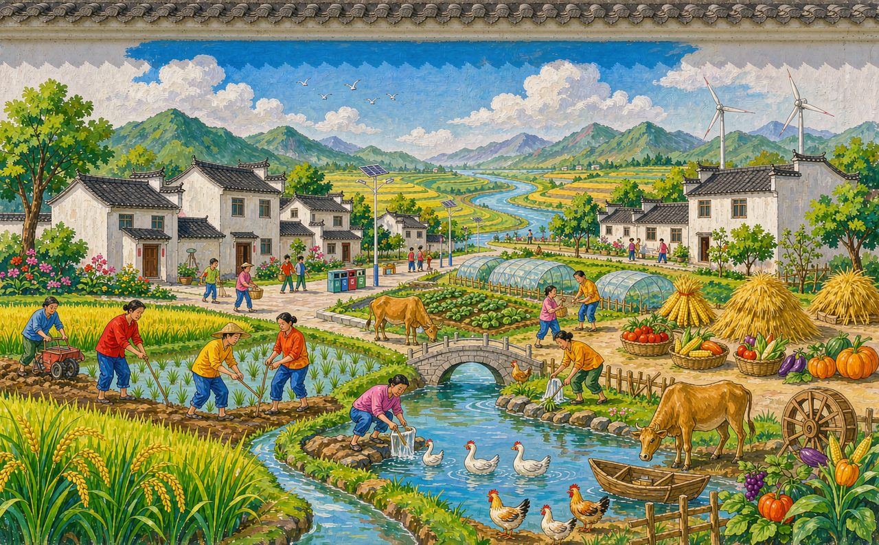 墙绘壁画实拍 完工实景