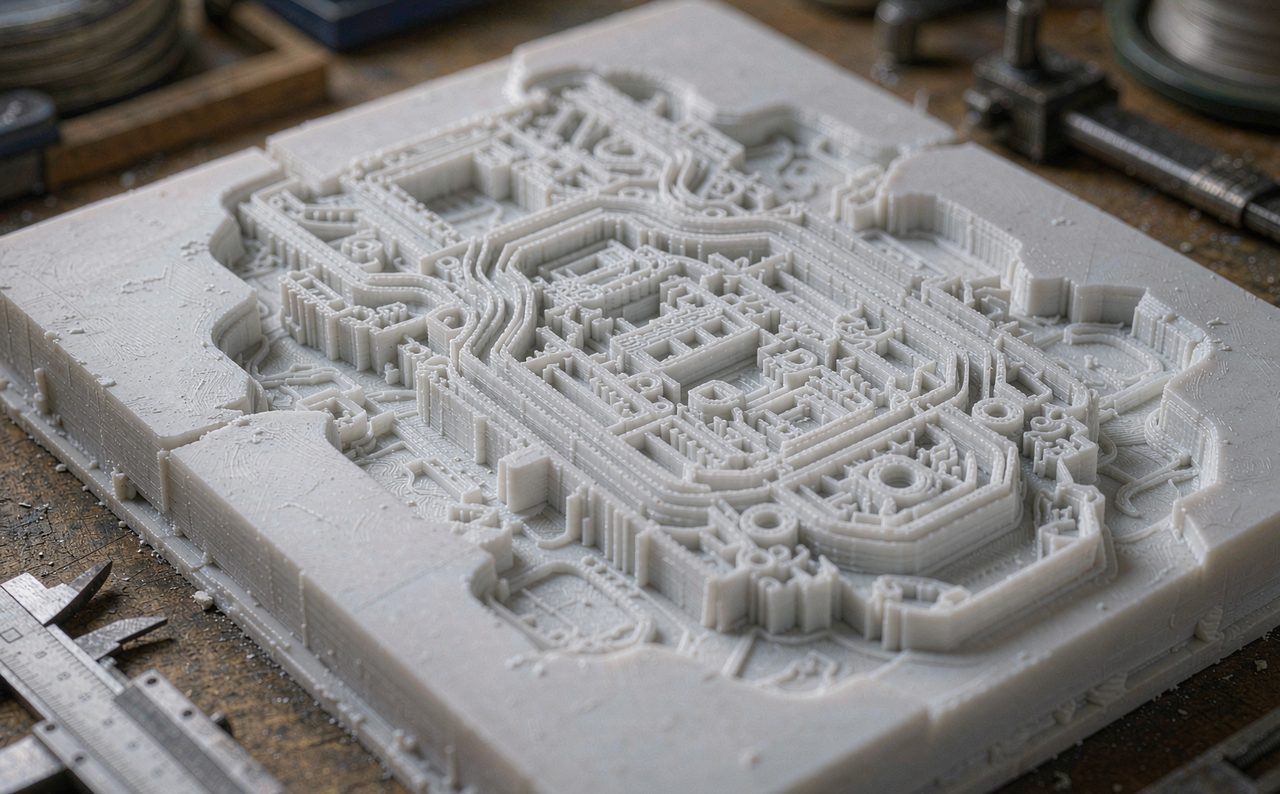 3D 打印实拍 完工实景