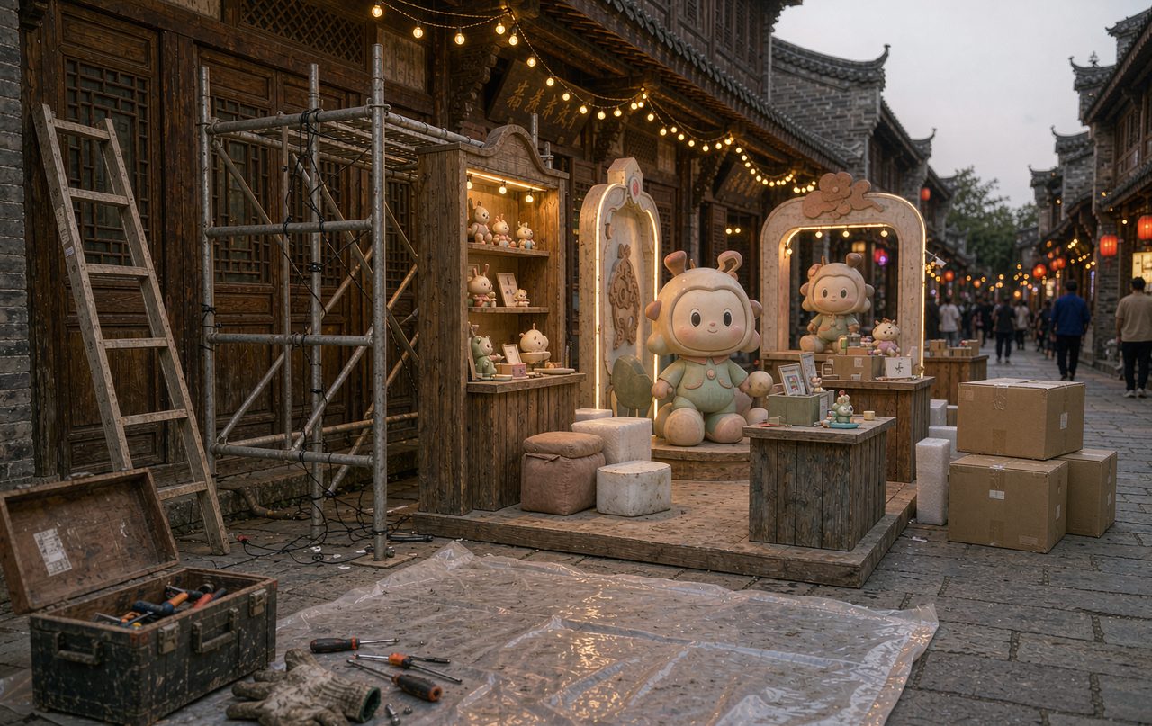 IP 快闪店陈列