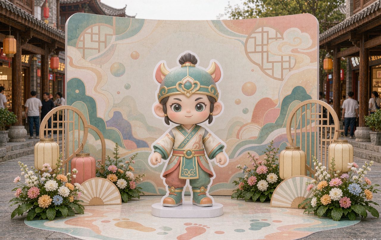 IP 立牌与打卡点