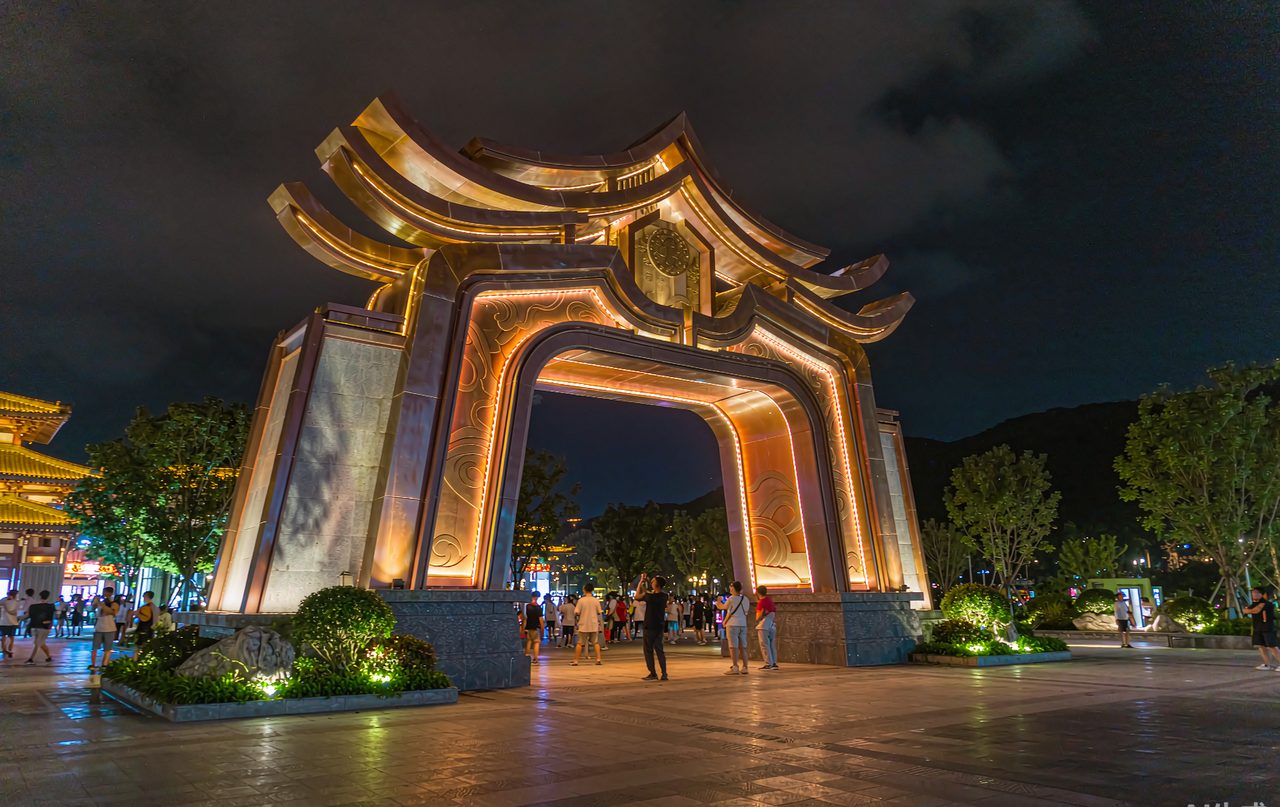 夜游入口主景