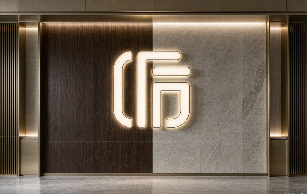 发光字门头