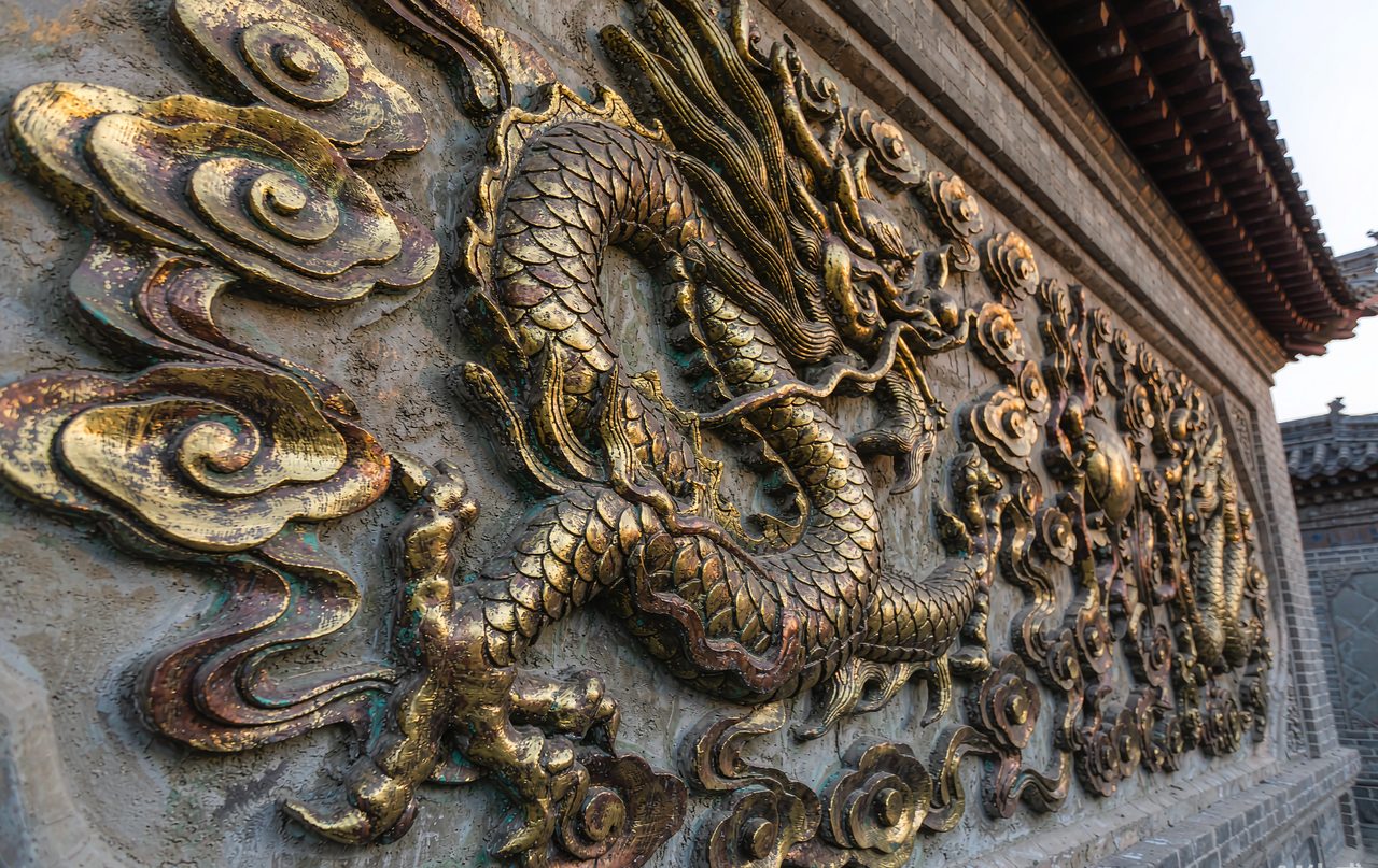 仿金箔饰面
