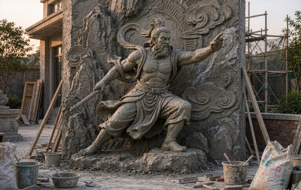 直塑人物雕塑