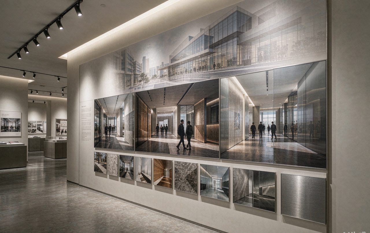 图文展墙